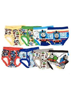 TEN28 by Handcraft Thomas The Train Boys Briefs Value 8-Pack Underwear Sizes 2T-8 Percy
