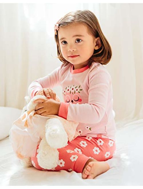 VAENAIT BABY 12M-12 Kids Toddler Girls Boys 100% Cotton Star Llama Bunny Nightwear Sleepwear Pajamas Pjs Set