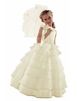 Sale!!! Sara Too Flower Girl Wedding Layers Sleeveless Dress Baby to Teen