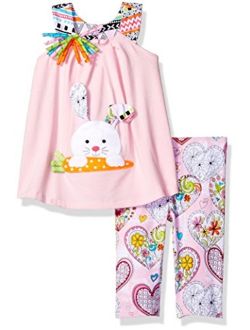 Bonnie Baby Baby Girls' Two Piece Knit Playwear Set
