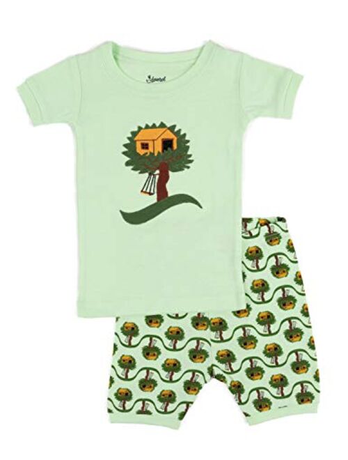 Leveret Kids & Toddler Pajamas Boys Shorts 2 Piece Pjs Set 100% Cotton Sleepwear (2-10 Years)