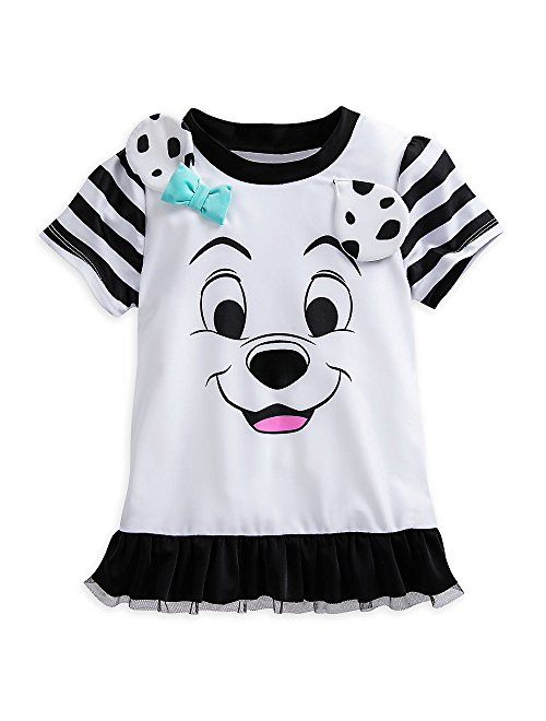 Disney 101 Dalmatians Rash Guard Set for Girls White
