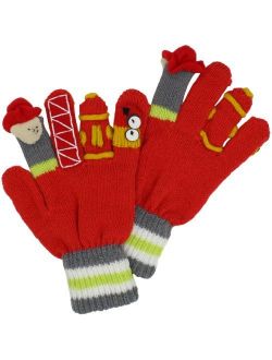 Kidorable Boys' Little Fireman Gloves