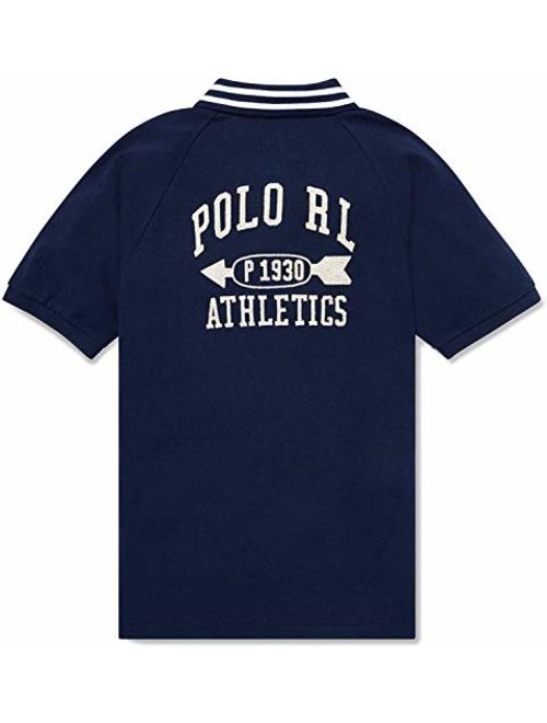 POLO RALPH LAUREN Big Boys Cotton Mesh Polo Shirt