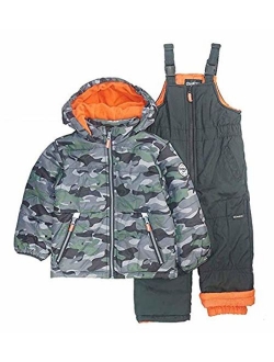 Boys' Ski Jacket and Snowbib Snowsuit Set