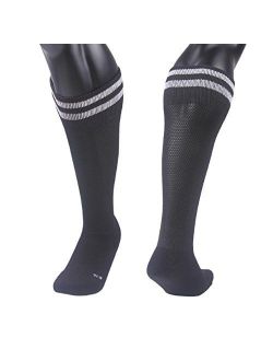 Lian LifeStyle Women's 1 Pair Knee High Sports Socks for Baseball/Soccer Size M