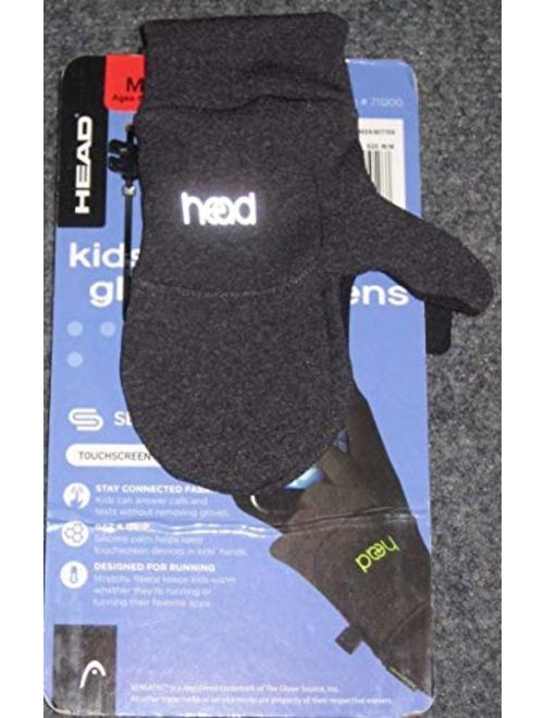 HEAD Kids Touchscreen Mittens - Dark Heather Gray
