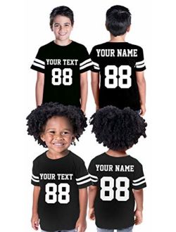 Custom Cotton Toddler Youth Jersey - Personalize Your 2 Sided Team Uniform