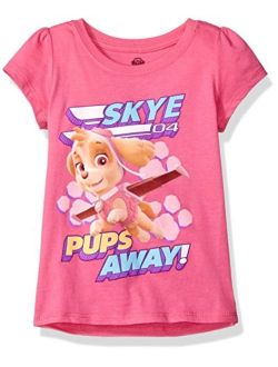 Paw Patrol Girls Short Sleeve Tee Shirt