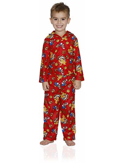 Nintendo Boy's Super Mario 2-Piece Pajama Set