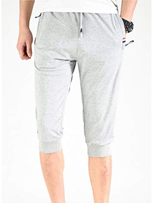 Grimgrow Boy's Jogger Capri Pant Summer Sports Pants Shorts