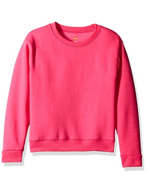 Hanes Big Girls' ComfortSoft Ecosmart Fleece Sweatshirt