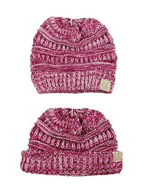 C.C Kids' Cute Warm and Comfy Children's Knit Ski Beanie Hat