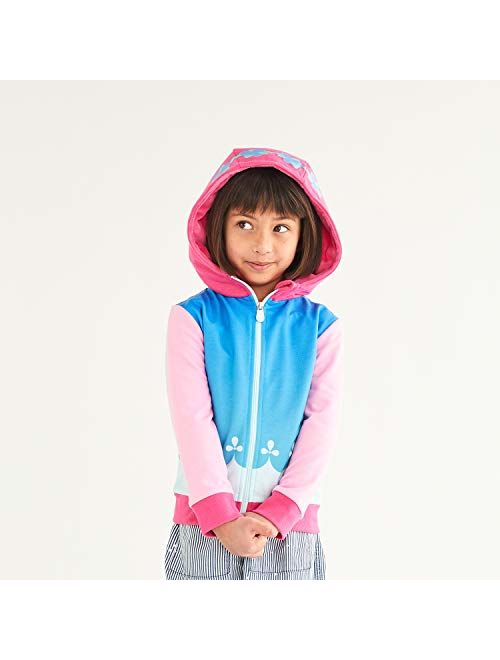 Cubcoats Poppy The Troll - 2-in-1 Transforming Hoodie and Soft Plushie - Pink