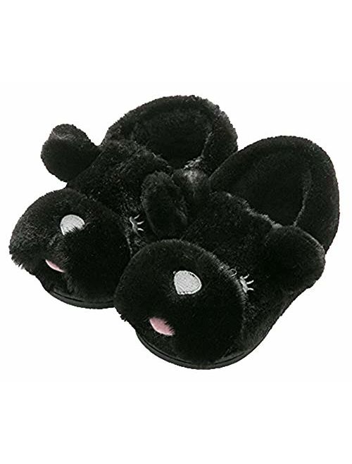 UIESUN Unisex Doggy Toddler Kids Slippers for Boys and Girls