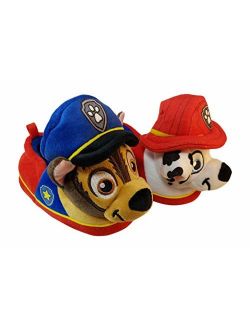Paw Patrol Boys Slippers with Chase and Marshall