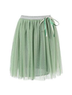 Richie House Girls' Skirt with Tulle and Ribbon Size 2-10Y RH0897