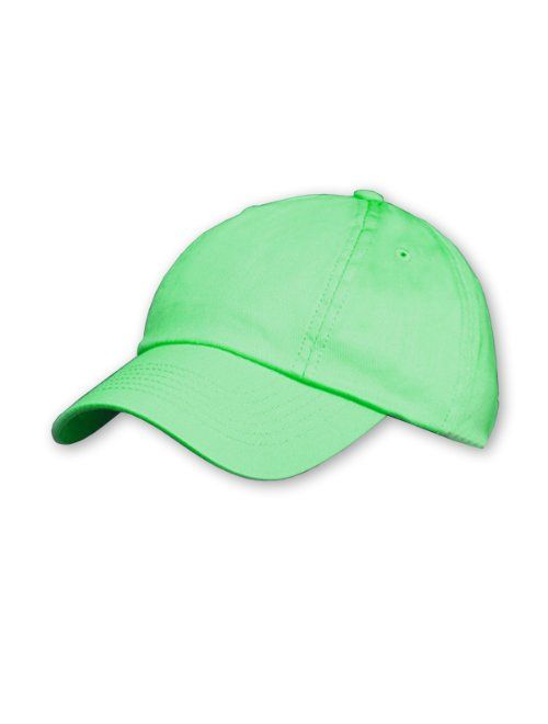 Junior low profile cotton cap