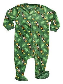 Fleece Baby Boys Footed Pajamas Sleeper Kids & Toddler Pajamas (3 Months-5 Toddler)