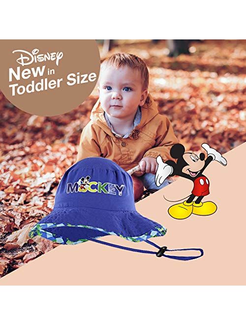Disney Minnie and Mickey Girls and Boys Sun Boonie Hat - 100% Cotton