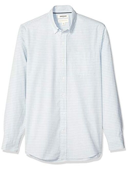 Amazon Brand - Goodthreads Men's Standard-Fit Long-Sleeve Poplin Shirt
