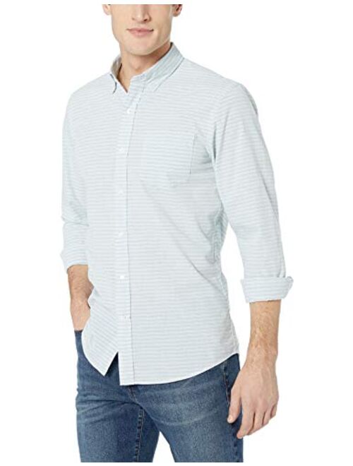 Amazon Brand - Goodthreads Men's Standard-Fit Long-Sleeve Poplin Shirt