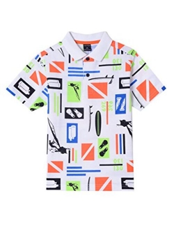 Boys' Short Sleeve Colorblock Deck Shirt