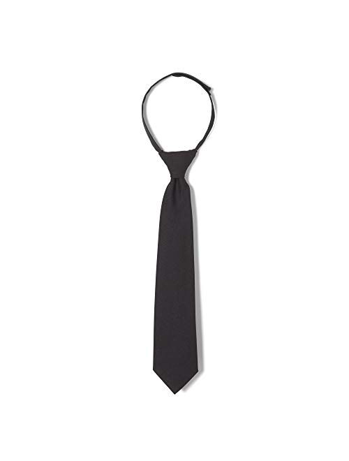 French Toast Boys' Adjustable Solid 14-20 Size Tie