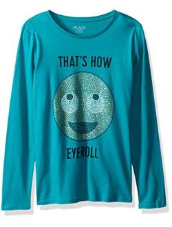 Girls' Long Sleeve Graphic T-Shirt
