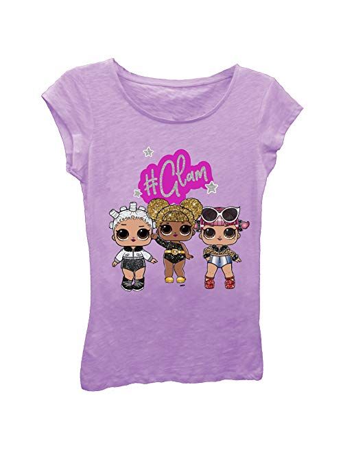 L.O.L. Surprise! Girls' 2 Pack T-Shirt Bundle