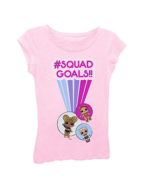 L.O.L. Surprise! Girls' 2 Pack T-Shirt Bundle