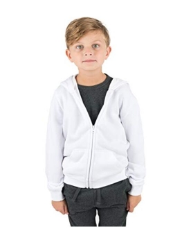 Kids & Toddler Boys Girls Sweatshirt Hoodie Jacket Variety of Colors (Size 2-14 Years)