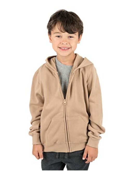 Leveret Kids & Toddler Boys Girls Sweatshirt Hoodie Jacket Variety of Colors (Size 2-14 Years)