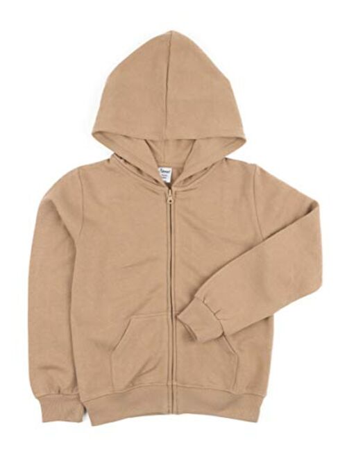 Leveret Kids & Toddler Boys Girls Sweatshirt Hoodie Jacket Variety of Colors (Size 2-14 Years)