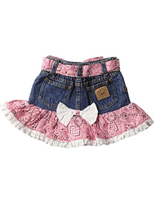 Kiddie Korral Toddler-Girls' Cowgirl Boot Bandana Skirt Set - 15