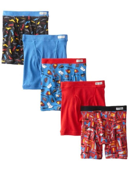 Fruit of the Loom Little Boys' Boxer Brief, (Pack of 5)