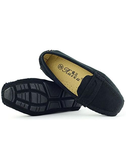 PPXID Toddler Little Kid Big Kid's Girl's Boy's Suede Slip-on Loafers Shoes Shoes
