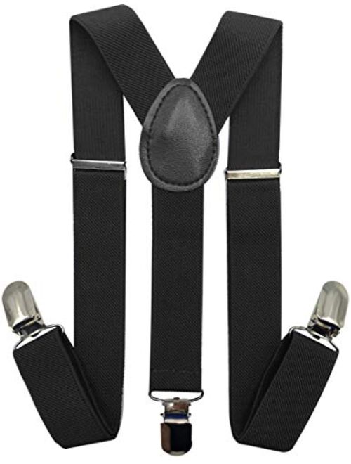 Consumable Depot Kids, Toddlers Suspender and Bow Tie Set, Adjustable Set and Colors for Boys and Girls