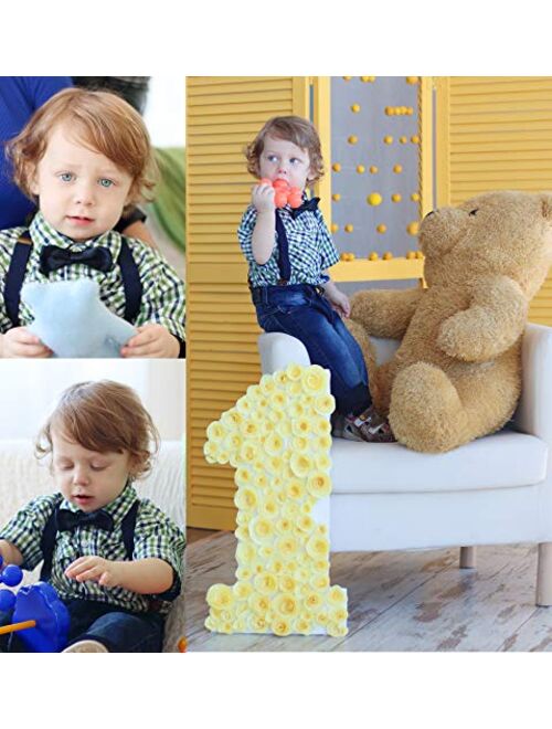 Consumable Depot Kids, Toddlers Suspender and Bow Tie Set, Adjustable Set and Colors for Boys and Girls