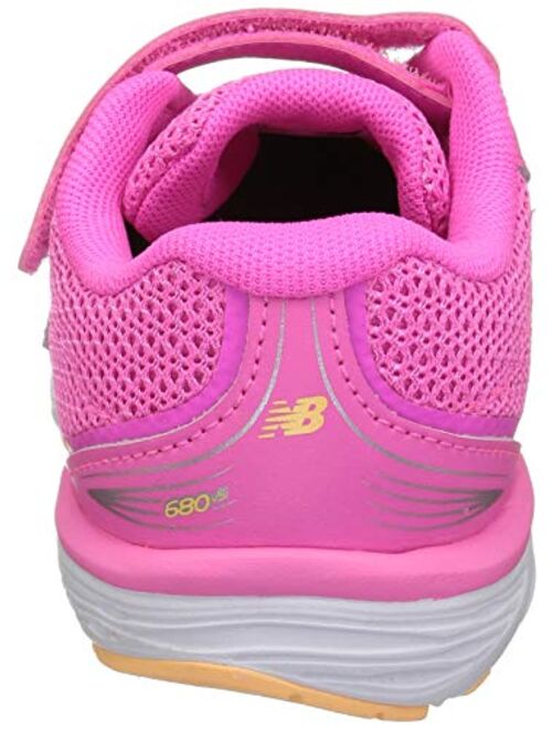 New Balance Kids' 680V5 Hook and Loop Running Shoe
