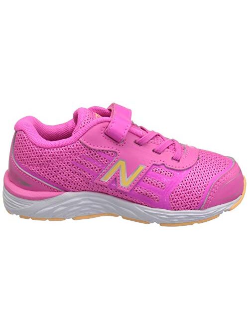 New Balance Kids' 680V5 Hook and Loop Running Shoe