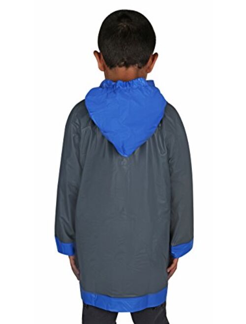 DC Comics Little Boys' Batman Waterproof Outwear Hooded Rain Slicker - Toddler
