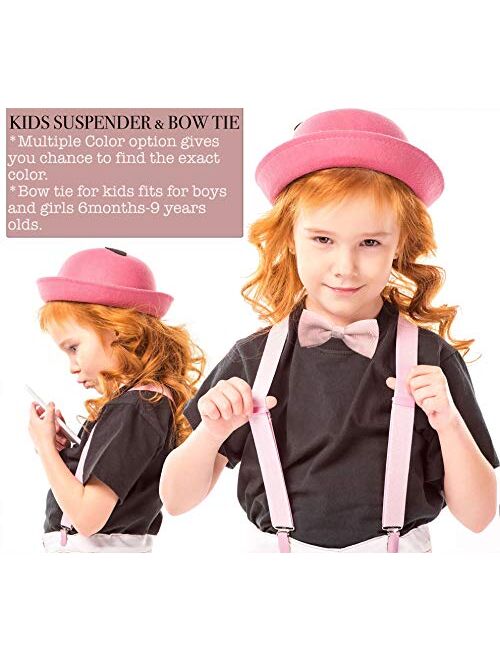 Consumable Depot Kids Suspender for Boys and Girls, Elastic, Adjustable, Y-Back, Children Suspender for Toddlers