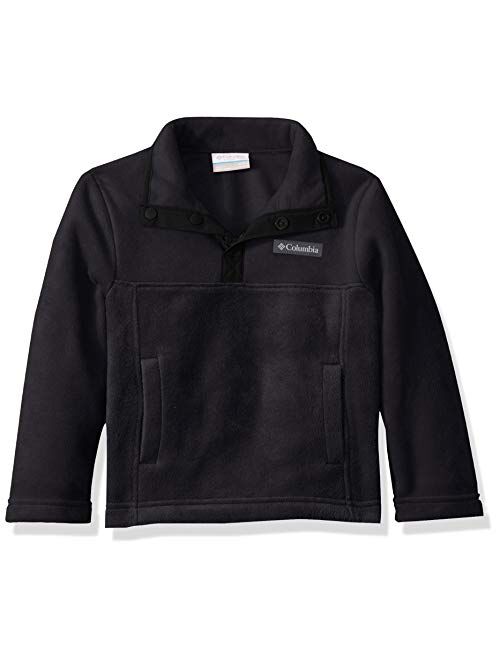 Columbia Youth Steens Mtn 1/4 Snap Fleece Pull-Over, Soft Fleece, Classic Fit
