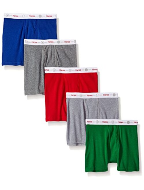 Hanes Boys' Toddler 5-Pack Boxer Brief