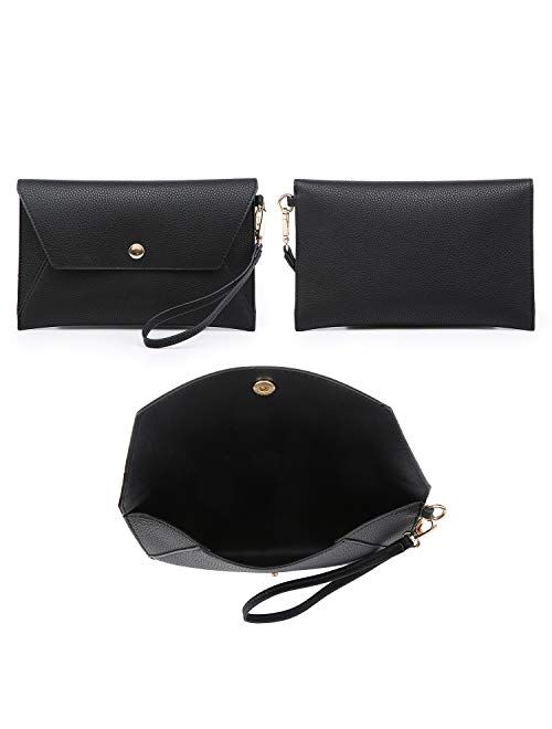 Michael Kors Women Handbags Top Handle Satchel for Ladies Vegan Leather Purse Wallet 3Pcs Set Shoulder Bag