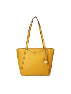 Whitney Small Pebbled Leather Tote