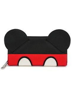 Disney Mickey Mouse Suit Zip Around Wallet