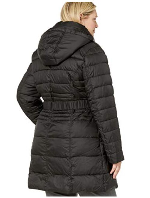 Big Chill Womens Zipper Buttons Adjustable Hood Softshell Jacket 