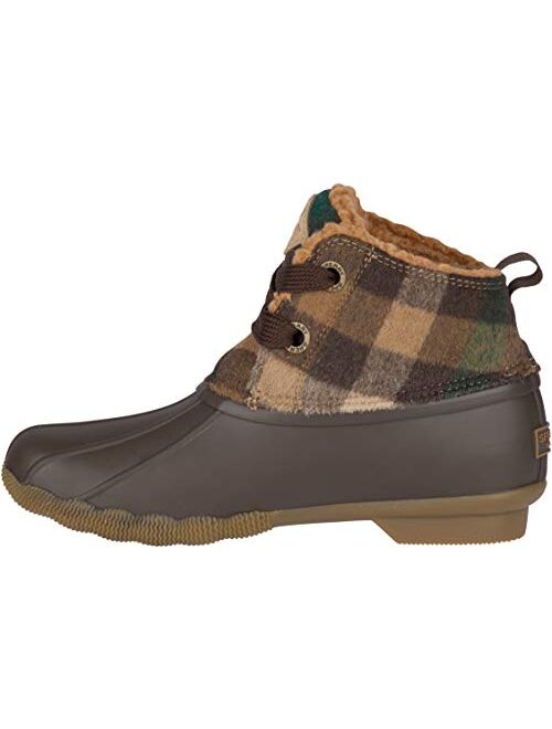 Sperry Top-Sider Women's Saltwater 2-Eye Plaid Wool Boots